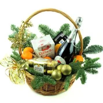 Рождественская корзина счастья